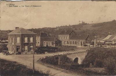 Le Roux lez Fosse - La Gare d'Aisemont
