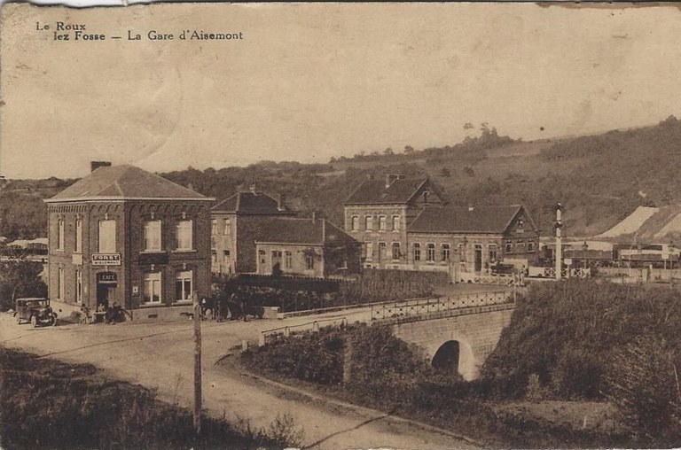 Le Roux lez Fosse - La Gare d'Aisemont