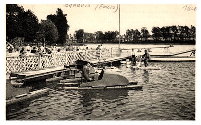 Lac et plage de Bambois (Fosses)
