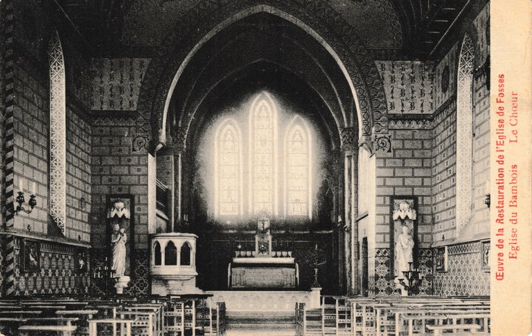 Œuvre de la Restauration de l'Eglise de Fosses - Eglise du Bambois - Le Chœur
