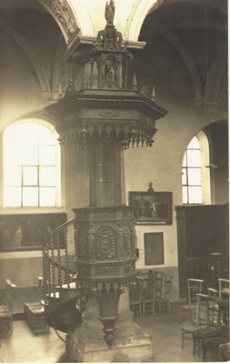 Collégiale Saint-Feuillen - chaire de vérité