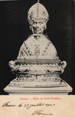 Fosses - Buste de Saint Feuillen