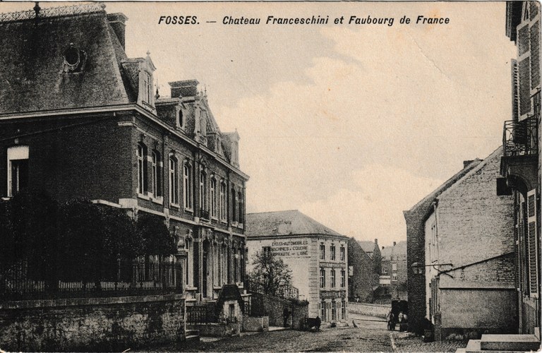 Fosses - Chateau Franceschini et Faubourg de France