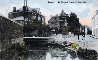 Fosses - La Biesme à la rue des Remparts