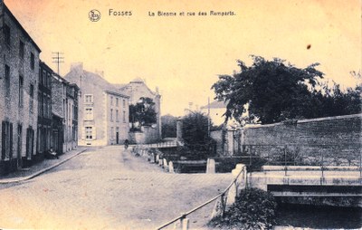 Fosses - La Biesme et rue des Remparts