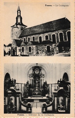 Fosses - La Collégiale - Intérieur de la Collégiale