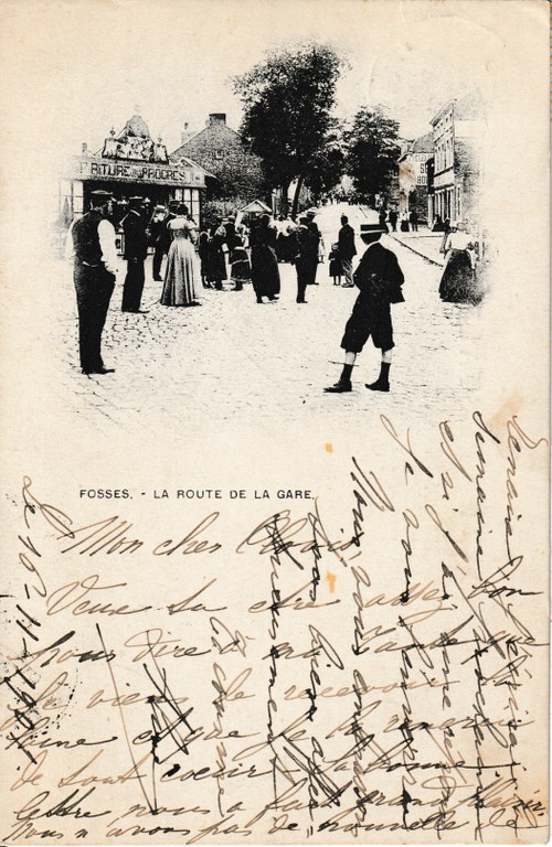 Fosses - La Route de la Gare