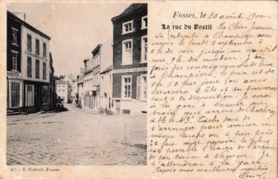 Fosses - La rue du Postil