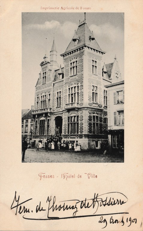 Fosses - l'Hôtel de Ville
