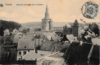 Fosses - Panorama (Vue prise de la Citadelle)