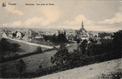Fosses - Panorama - Vue prise de Sinton