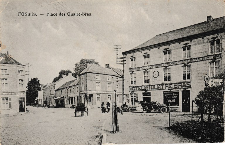 Fosses - Place des Quatre-Bras