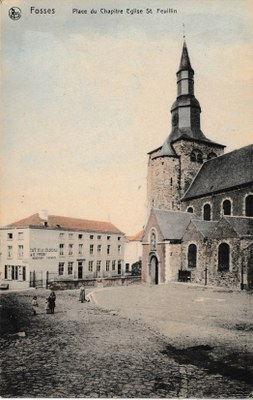 Fosses - Place du Chapitre - Eglise St. Feuillen