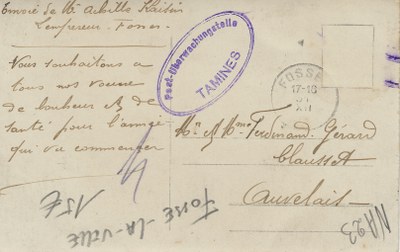 Fosses - Procession sortant de la collégiale - verso.jpg