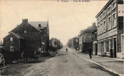 Fosses - Rue de la Gare