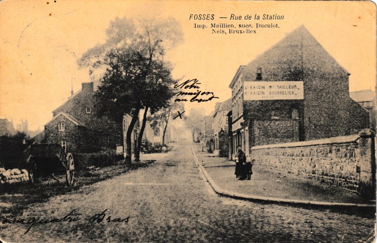 Fosses - Rue de la Station