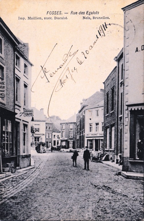 Fosses - Rue des Egalots