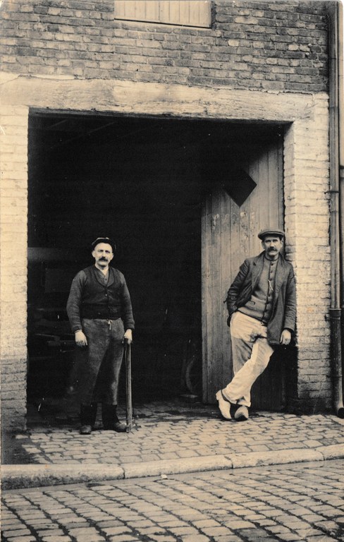 Fosses - Rue des Remparts - 1914-1918