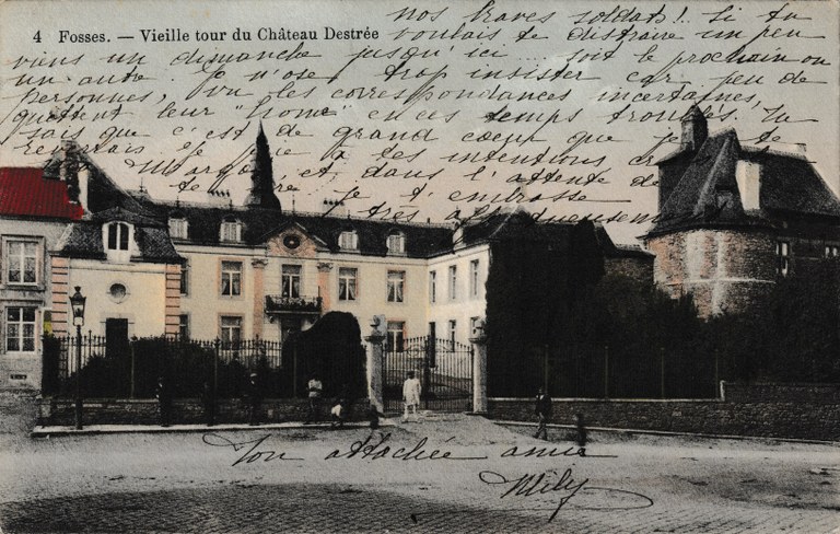 Fosses - Vieille Tour du Château Destrée