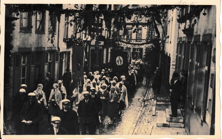 Hommage rendu au Bienheureux Hugues de Fosses - 1928