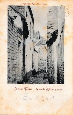 Le vieux Fosses - la ruelle Thée Dinant