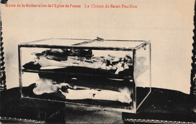 Œuvre de la Restauration de l'Eglise de Fosses - La Châsse de Saint-Feuillen