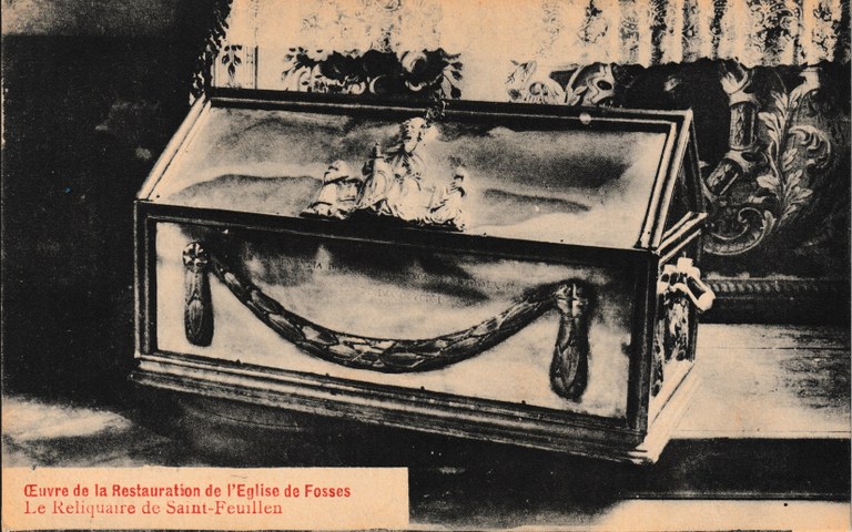 Œuvre de la Restauration de l'Eglise de Fosses - Le Reliquaire de Saint-Feuillen