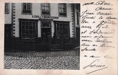 Rue des Egalots - Magasin A. Gailly - Bourguignon