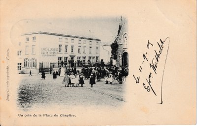 Un coin de la Place du Chapitre