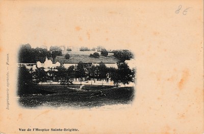 Vue de l'Hospice Sainte-Brigitte