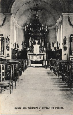 Eglise Ste-Gertrude à Leroux-lez-Fosses