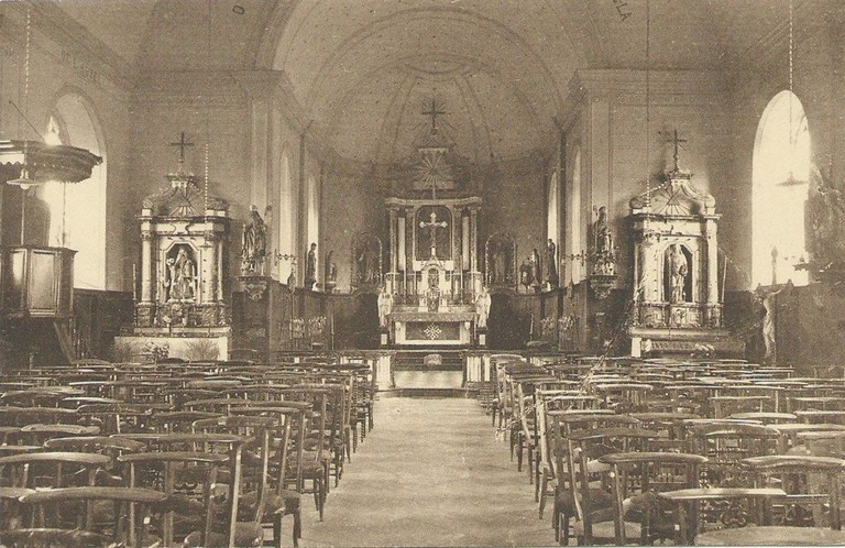 Le Roux-lez-Fosse - Intérieur de l'Eglise