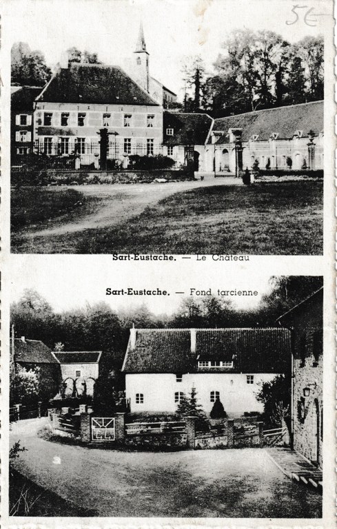 Sart-Eustache - Le Château & Sart-Eustache - Fond tarcienne