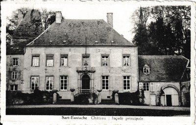 Sart-Eustache - Château : Façade principale