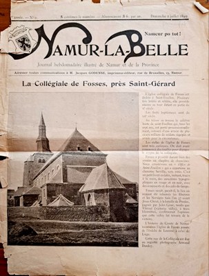La Collégiale de Fosses près Saint=Gérard