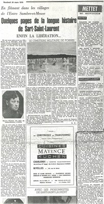 Quelques pages de la longue histoire de Sart-Saint-Laurent