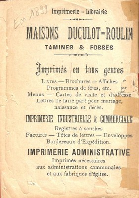 Almanach 1899