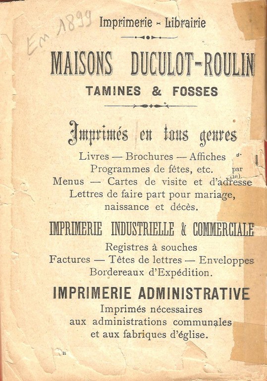 Almanach 1899