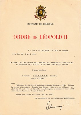 Décorations Juliette Bernard