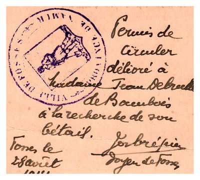 Permis de circuler