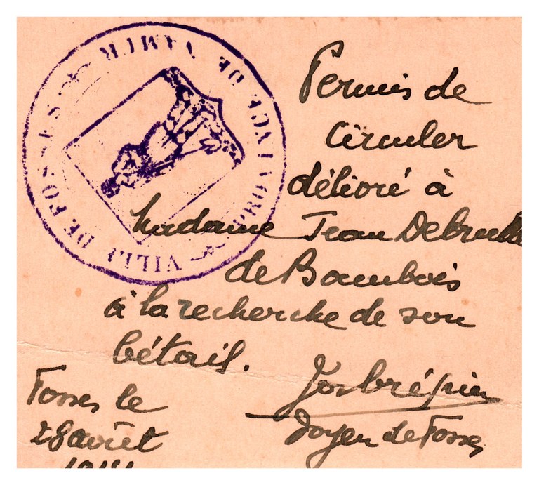 Permis de circuler