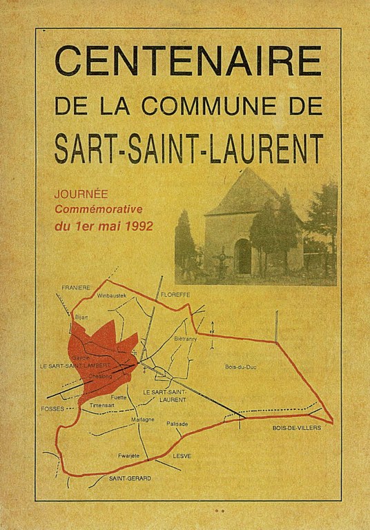 Centenaire de la commune de Sart-St-Laurent