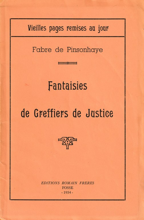 Fantaisies de Greffiers de Justice