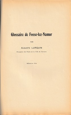 Glossaire de Fosse=les=Namur