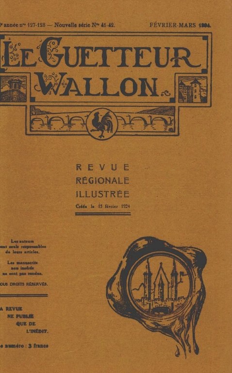 Le Guetteur Wallon , n°41-42, février-mars 1934
