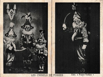 Calendrier 1954 - Les Chinels de Fosses