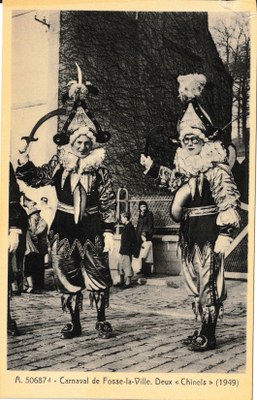Carnaval de Fosse-la-Ville - Deux "Chinels" (1949)