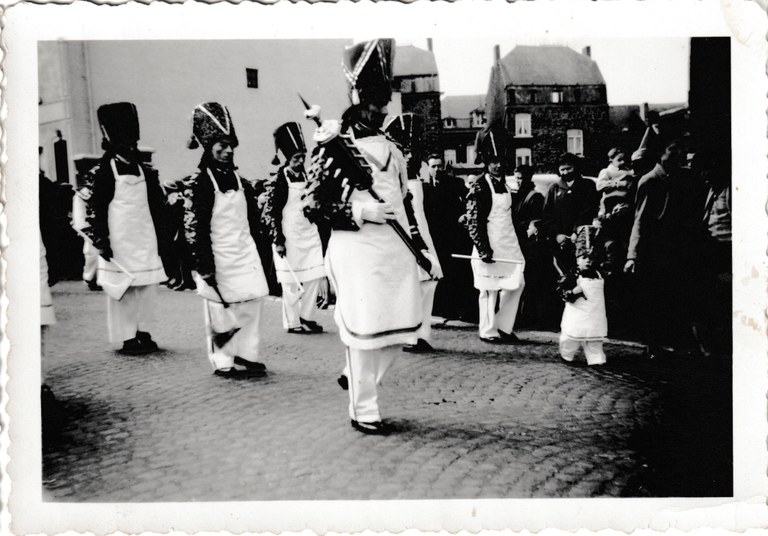 Laetare 1956 : Hommes de feuille