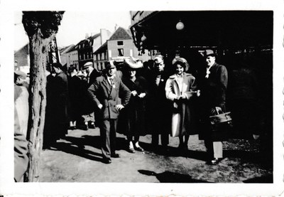 Laetare 1956 : Spectateurs et forains