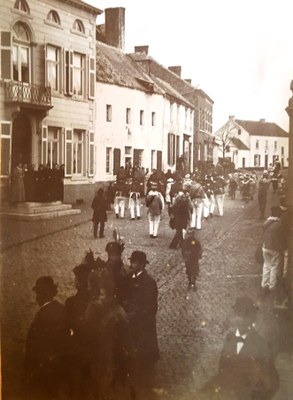 Laetare du 21 mars 1898 : Début de cortège